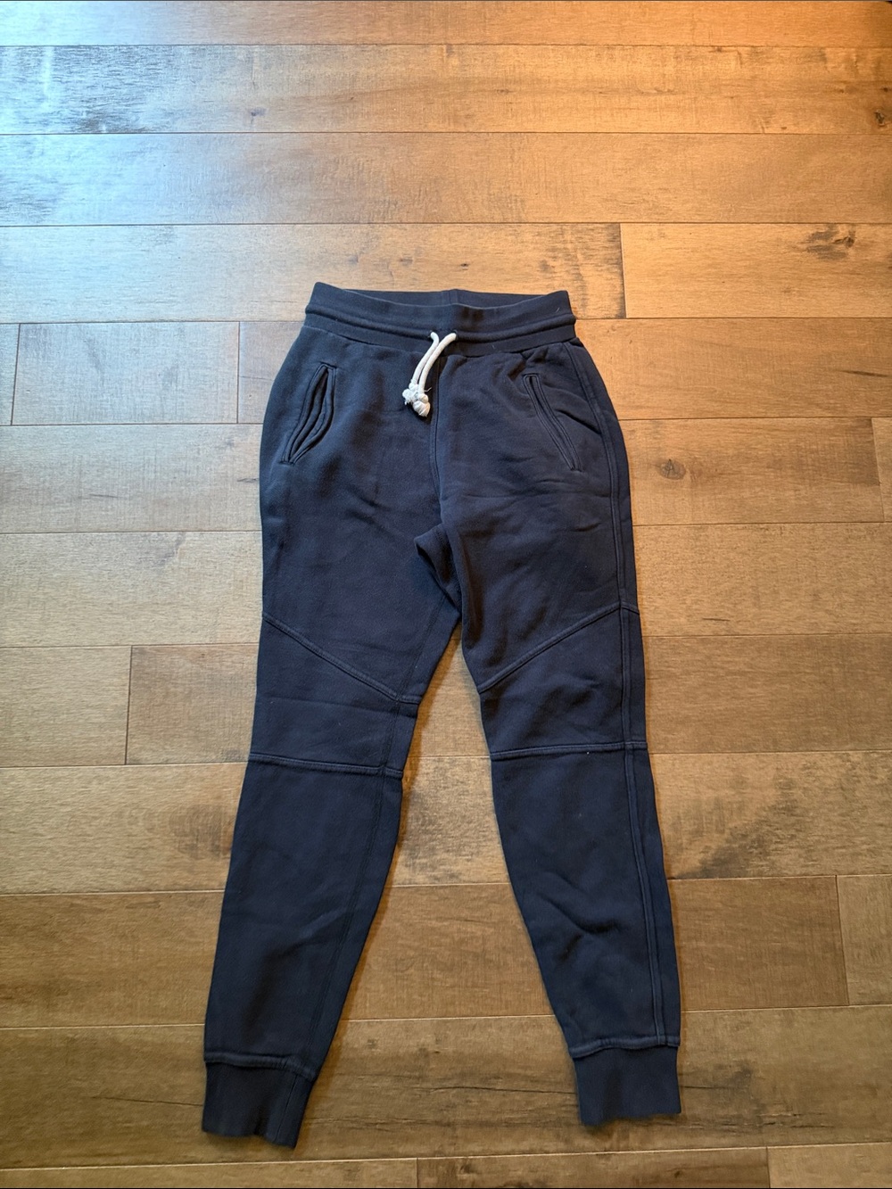 🎉John Elliott Navy Drawstring Tapered Joggers